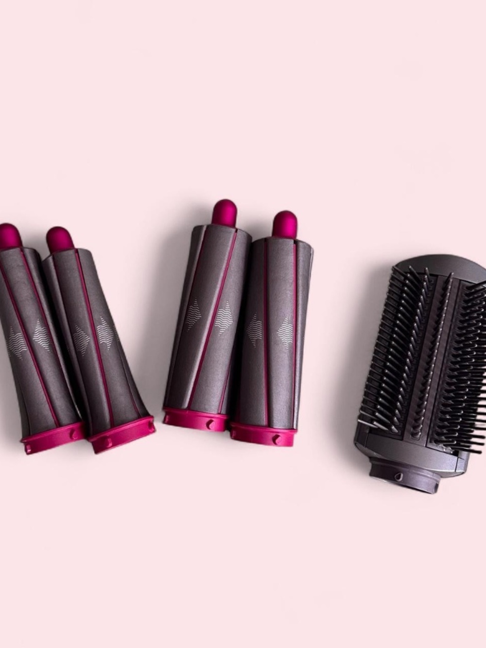Set of 3 Dyson Airwrap hair styling attachments
